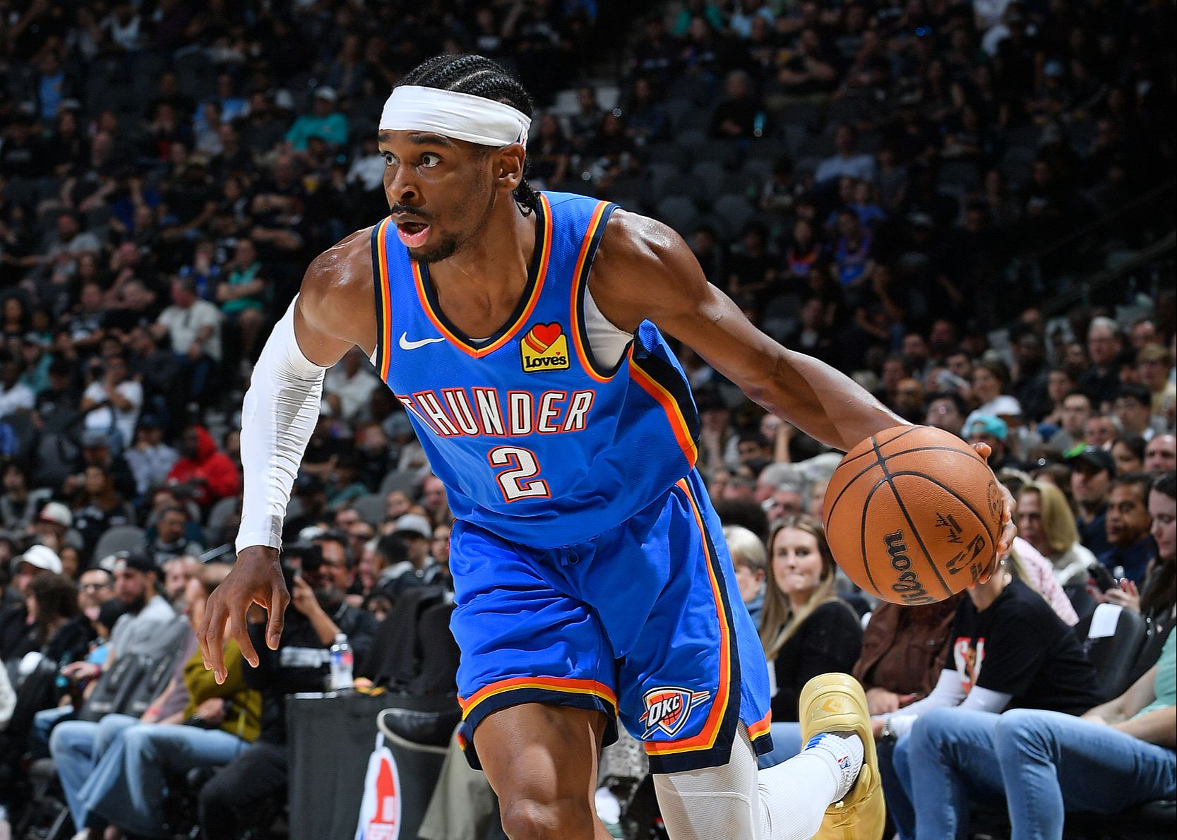 统治力！ SGA本赛季总分领跑联盟，13场竞赛中7场三节打卡